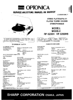 Sharp RP-5200H-Service-Manual